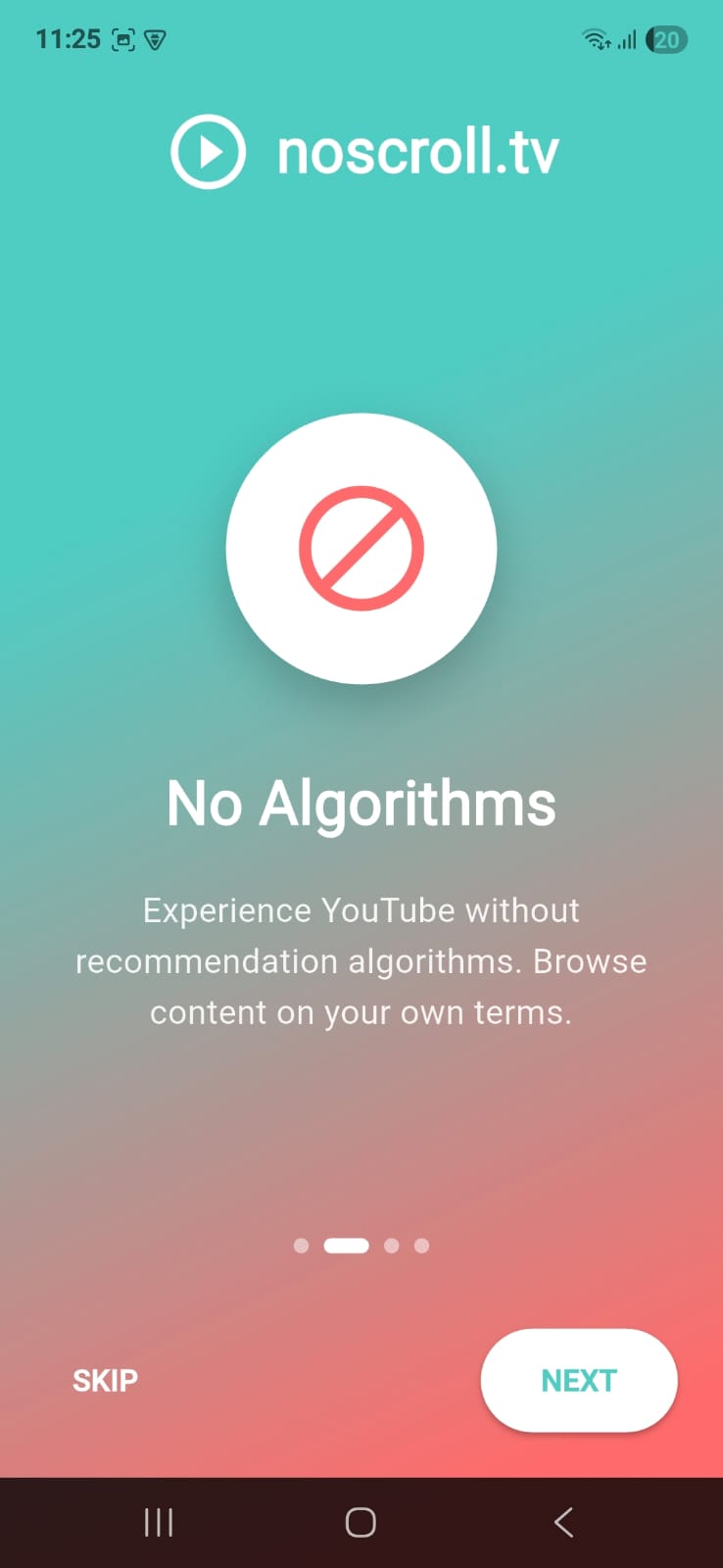 No Algorithm